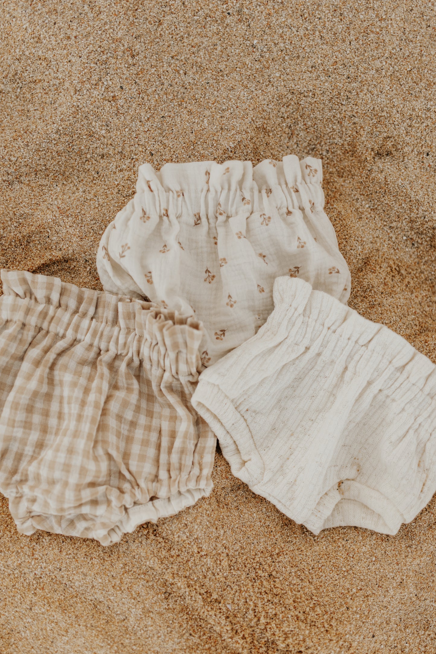 Bloomers | Taupe Gingham