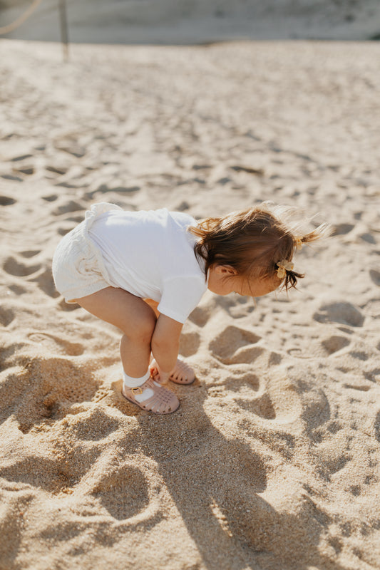 Knitted Cotton Bloomers | Ivory