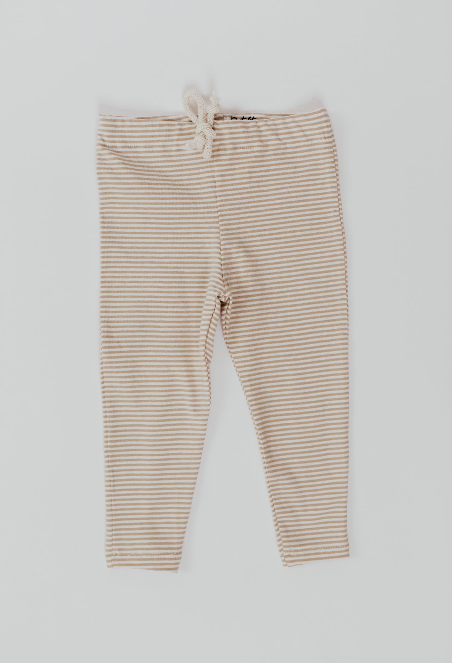 Striped Pants | Beige
