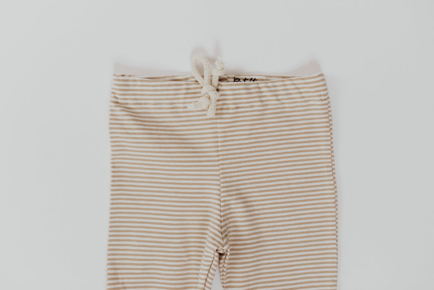 Striped Pants | Beige