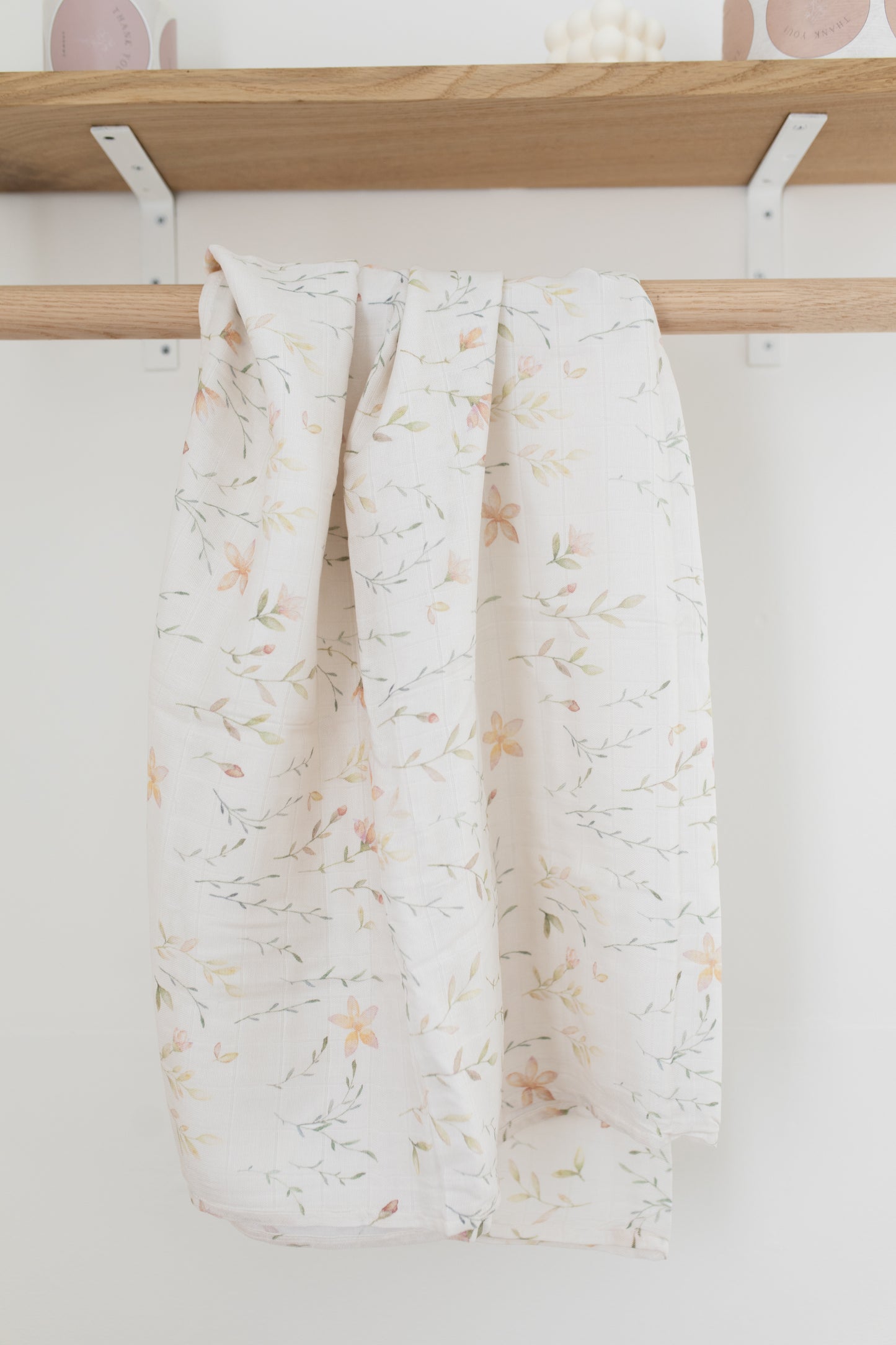 Organic Swaddle | Floral
