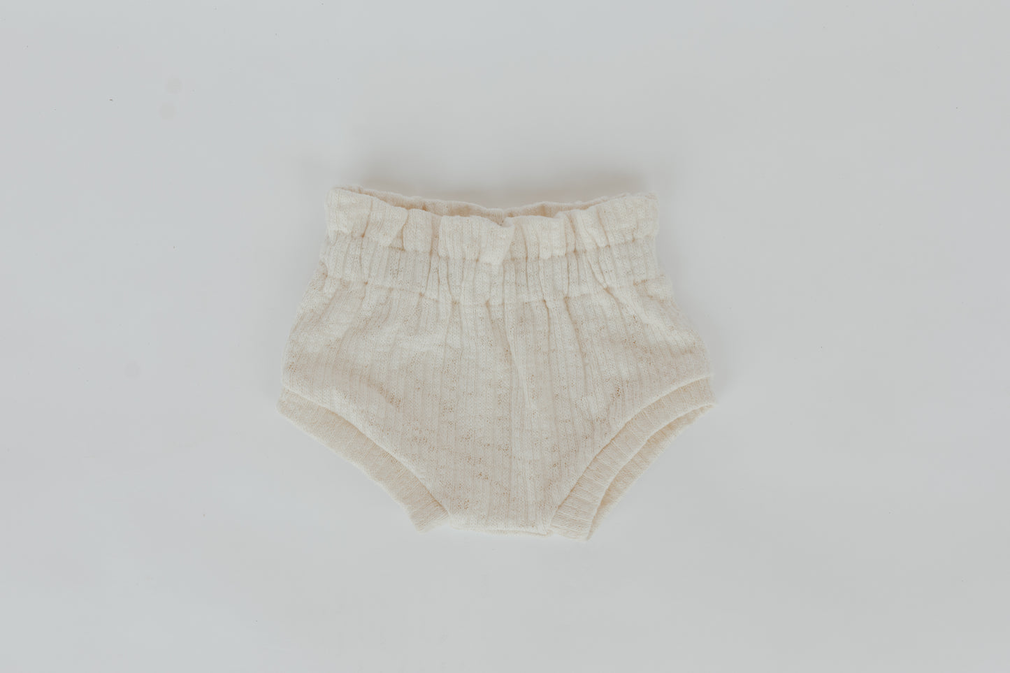 Knitted Cotton Bloomers | Ivory