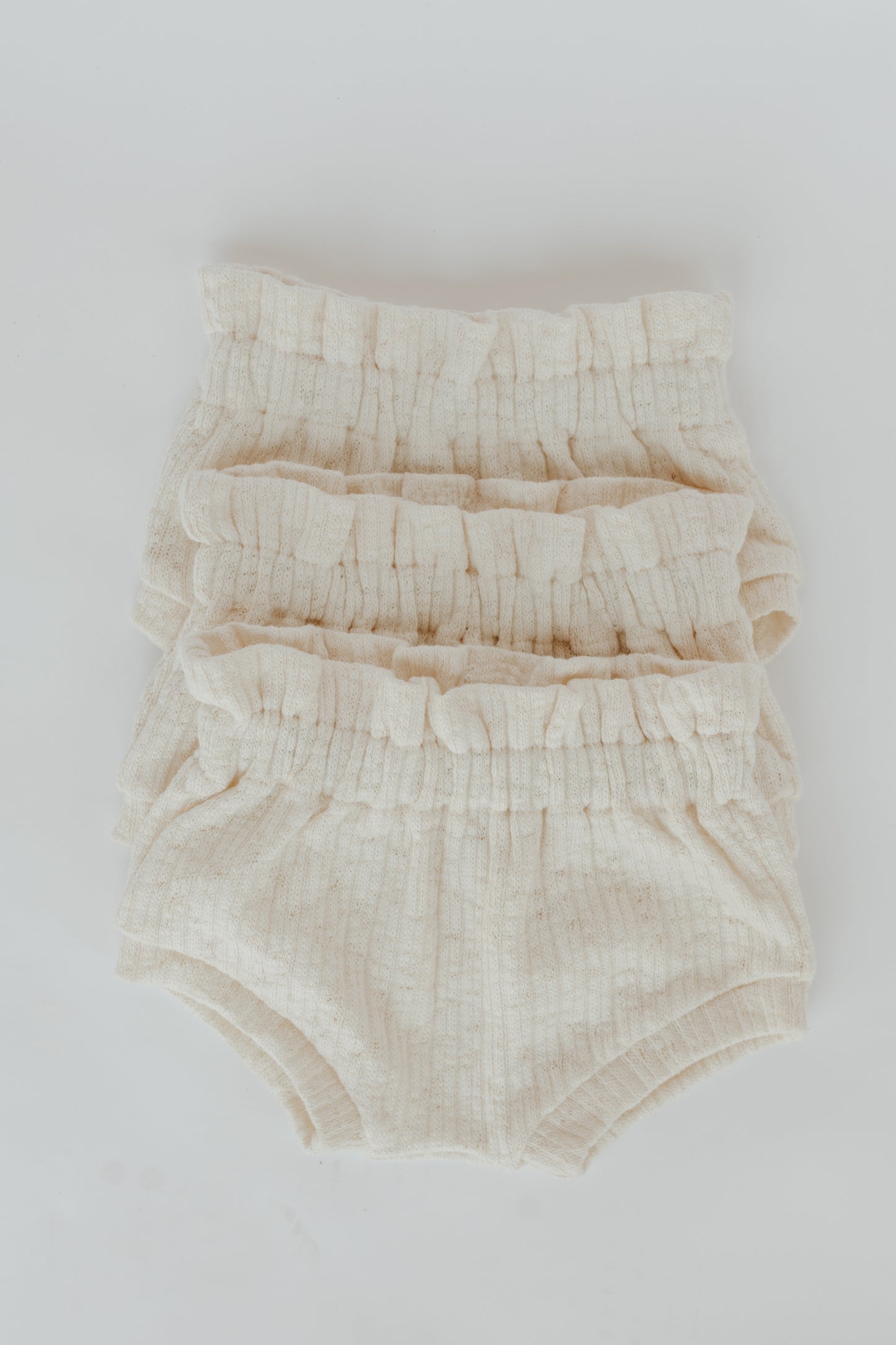 Knitted Cotton Bloomers | Ivory