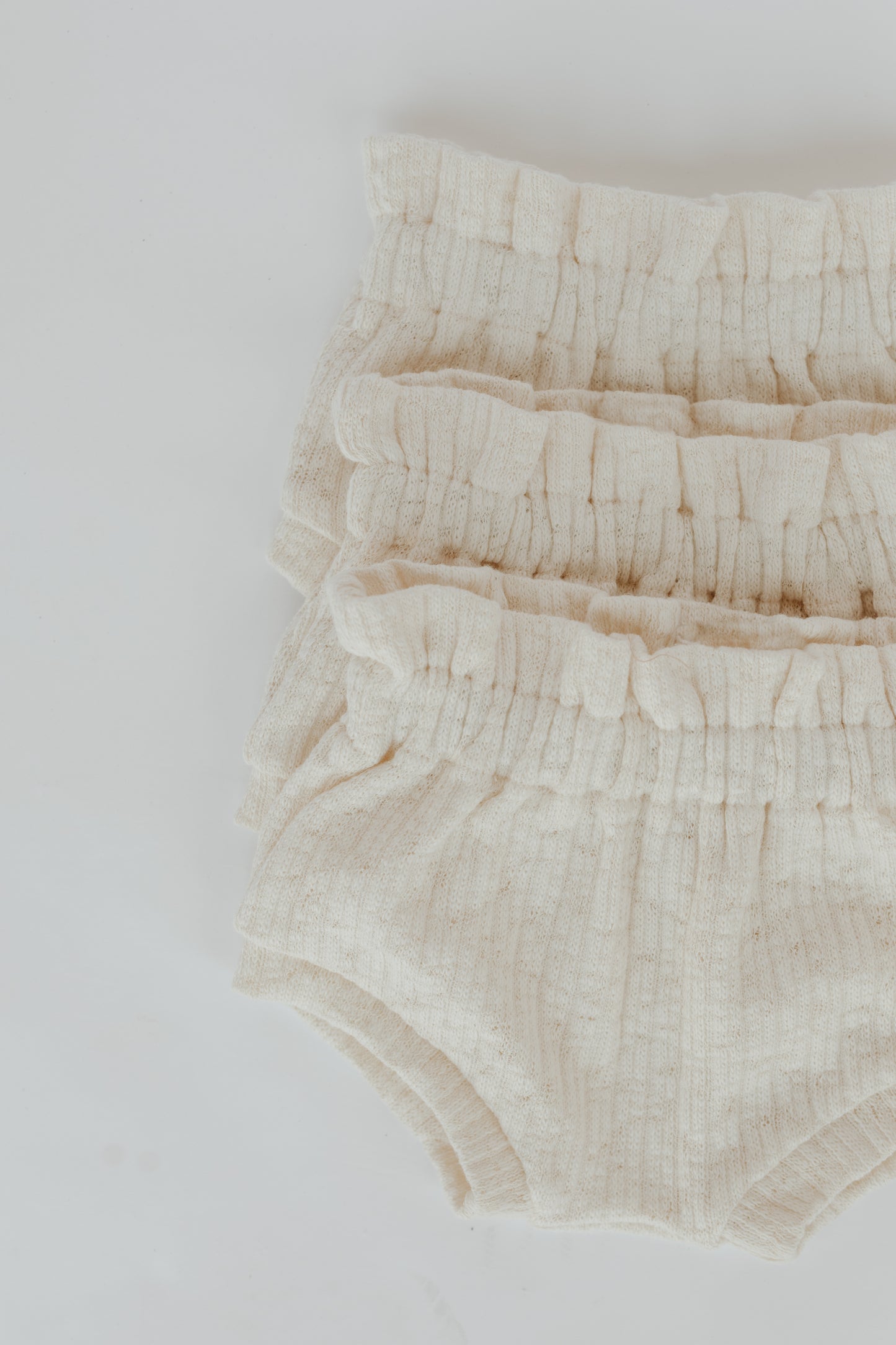 Knitted Cotton Bloomers | Ivory