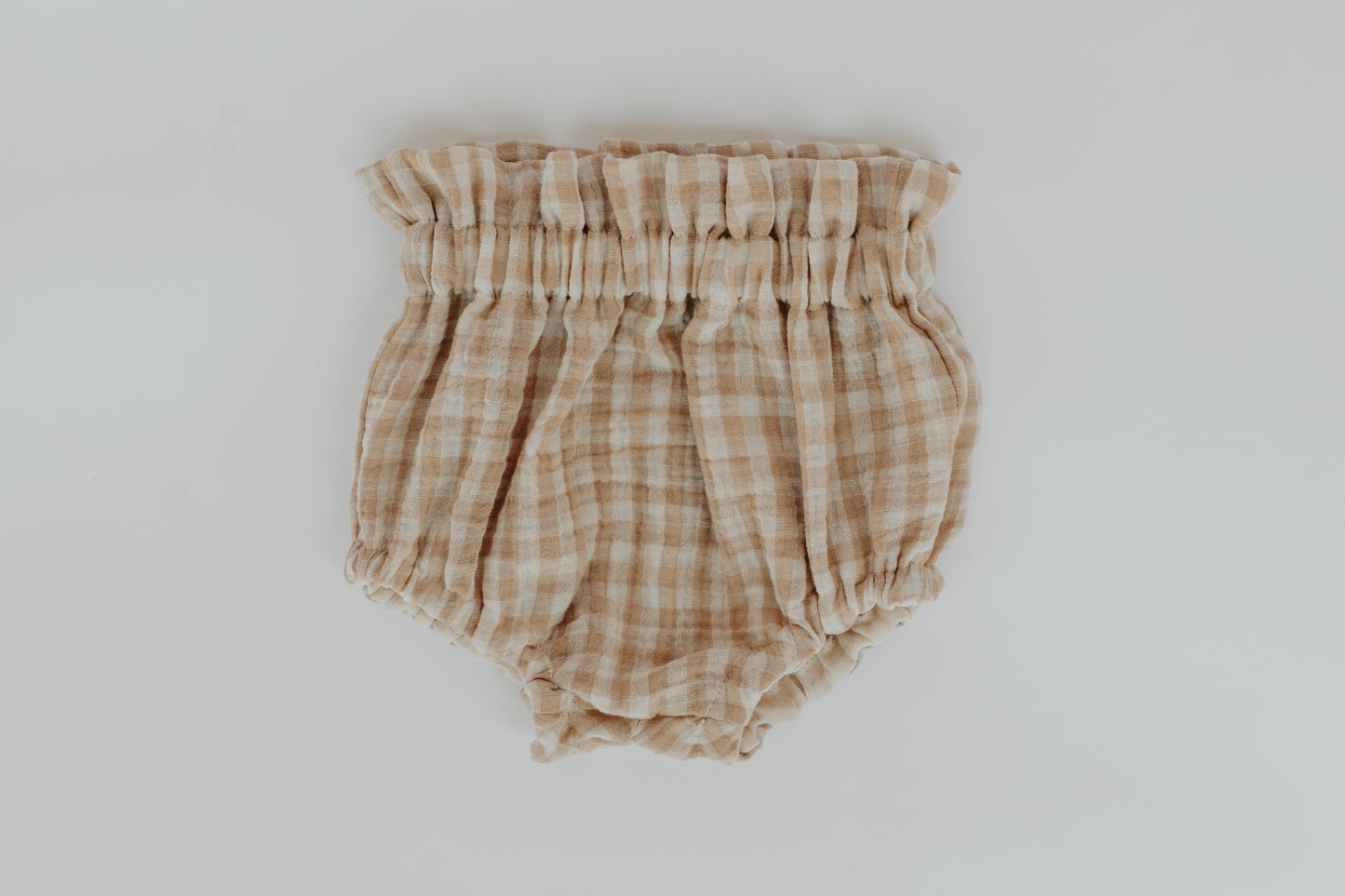 Bloomers | Taupe Gingham
