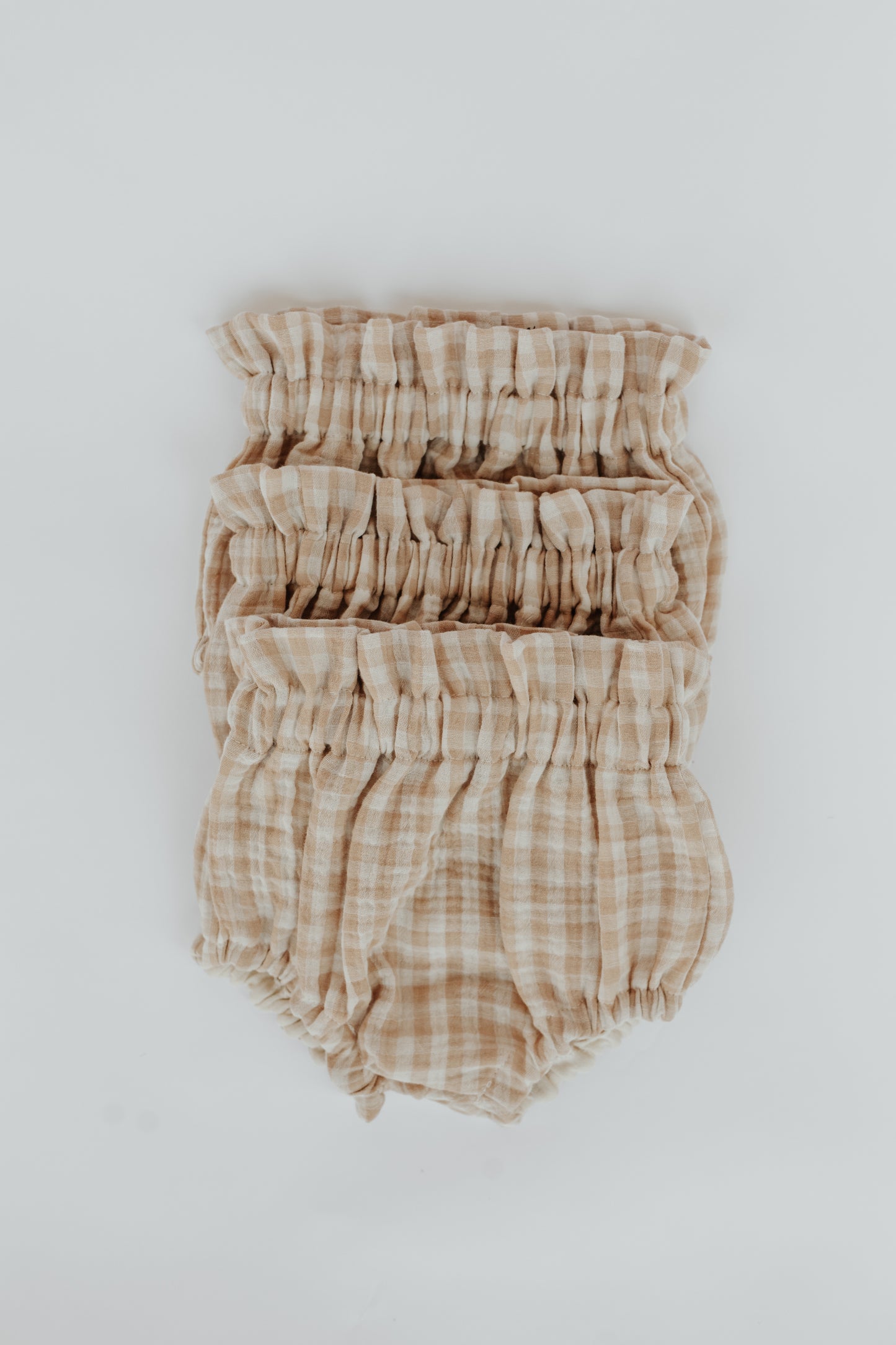 Bloomers | Taupe Gingham