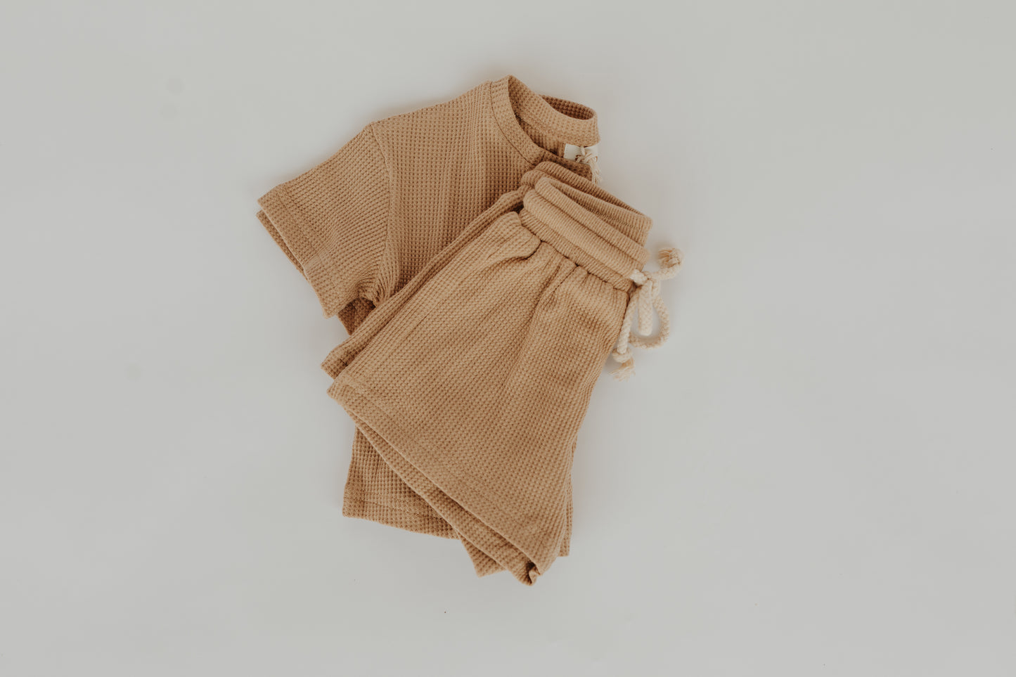 T-Shirt & Shorts Set | Tan