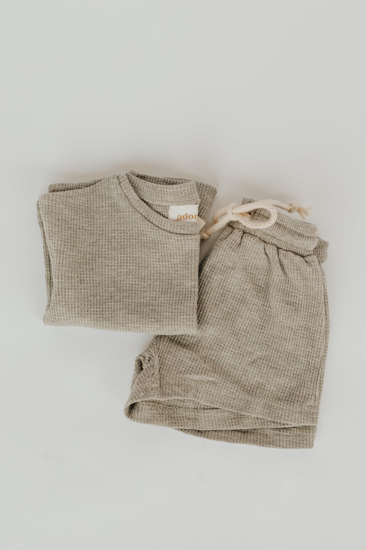 T-Shirt & Shorts Set | Gray