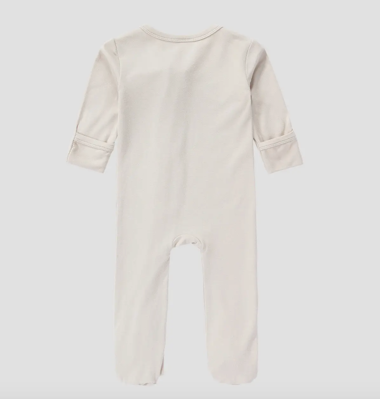 Bamboo Zipper Footie Pajama | Ivory