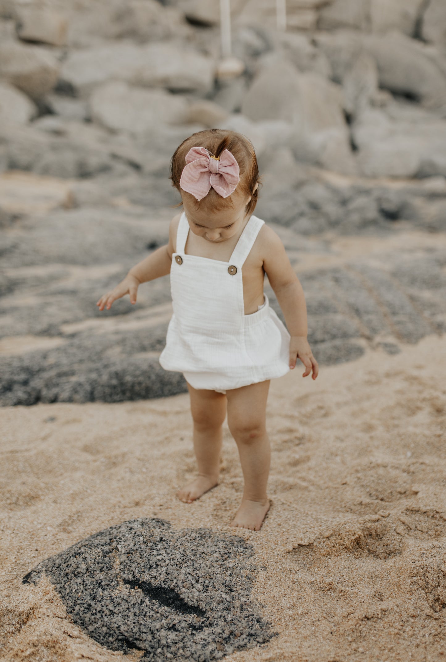 White Cotton Overalls